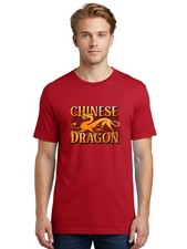 Chinese-Dragon Mens Graphic Tee,100 Cotton,Casual Summer Wear