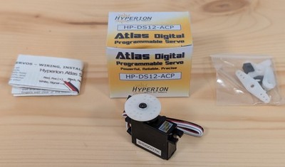 Hyperion HP-DS12-ACP Digital Servo 12 mm mit Carbon Getriebe - nur 16,9 g
