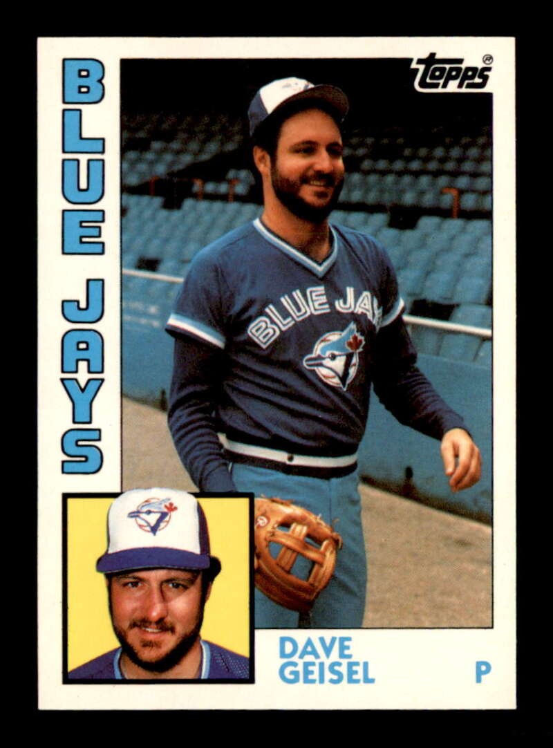 1984 Topps Tiffany #256 Dave Geisel   NM/NM+ X3390798