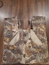 Vintage Walls Camo Camoflage Treebark Hunting Suit Coveralls Mens Sz 48x32