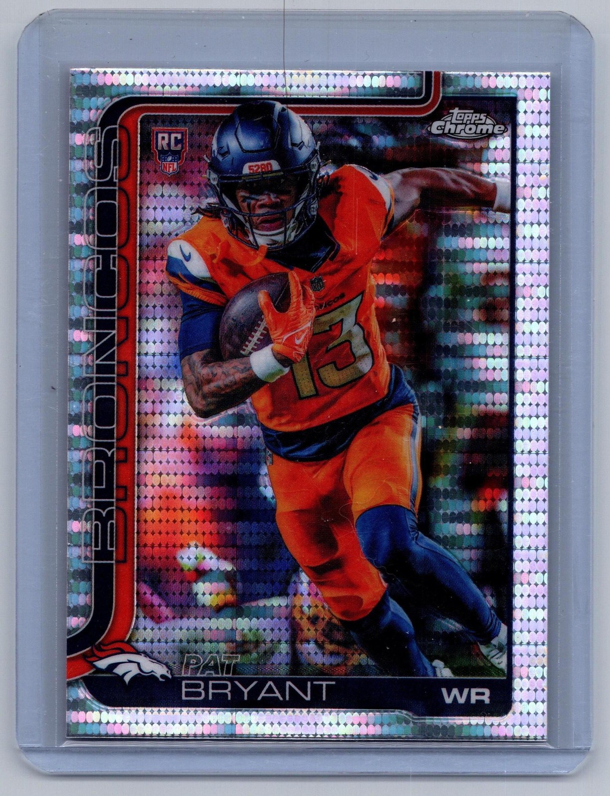 2025 Topps Chrome #313 Pat Bryant Pulsar Refractor
