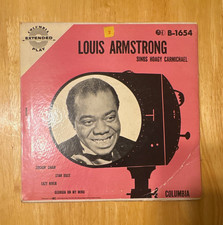 Louis Armstrong - Sings Hoagy Carmichael Columbia B-1654 7" EP 45 RPM