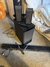 Sony Home Cinema Surround Sound System Subwoofer, Speakers, Soundbar With Remote