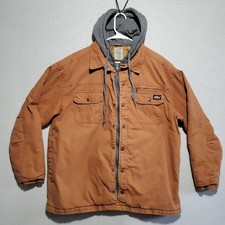 Dickies Jacket Mens XL Relaxed Fit Hooded Duck Quilted Work Chore Hike Rugged
