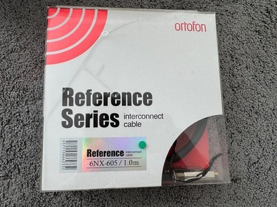 Ortofon Reference 6NX-605 6NX 605 High End Cinchkabel RCA in 1m Neuware
