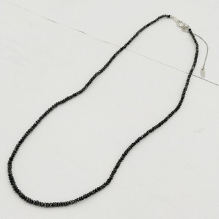 Collana Gioielli Diamante Nero Oro Bianco 20ct 5525574