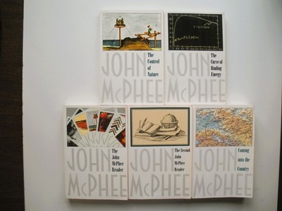JOHN MCPHEE 5 Book Lot Noonday Press Paperback Books Readers / Control of Nature
