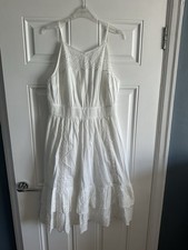 Women’s White F&F Summer Dress Size 12