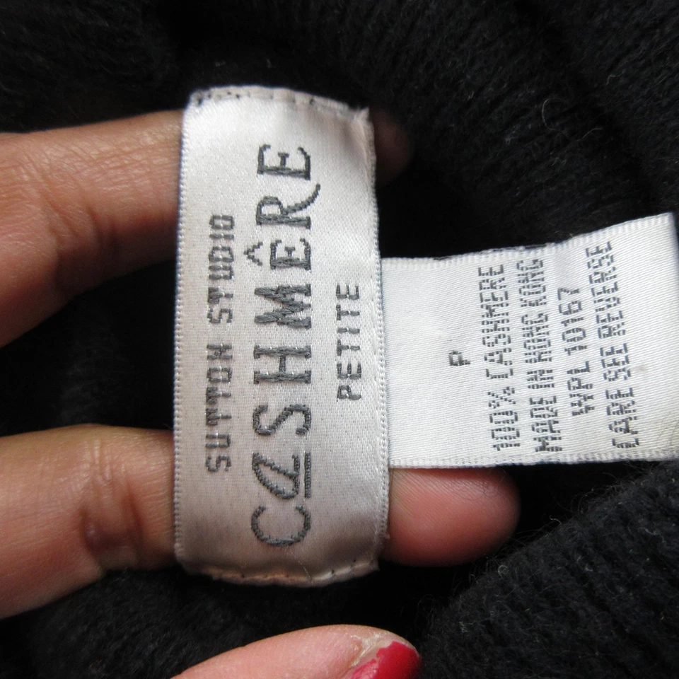 Sutton Studio свитер женщин маленький кашемир водолазка пуловер классический мягкий - Изображение 4 из 4