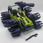 GI Joe 1990 Swampmasher Vehicle 100% Complete Plus 1988 Muskrat ARAH Figure