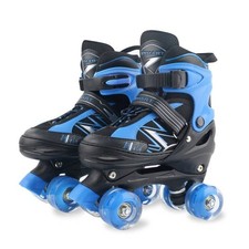 LIRENGUI Adjustable Kids Roller Skates for Boys Girls, Light Up Wheels