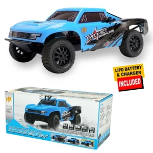 HobbyPlus HBP2410280-BL 1/24 2WD SPECK-SCT Brushless Court Course Truck Blue
