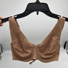 Breezies Modern Micro Unlined Underwire Support Bra Warm Sand, 36 C