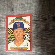 1990 Donruss - Nolan Ryan #665 King of Kings Front & Back