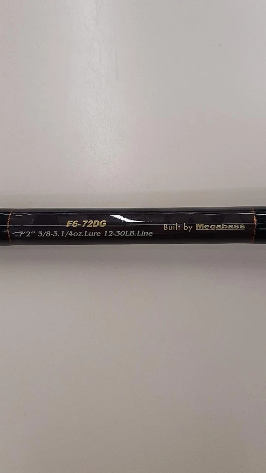 Vara de pesca de robalo Megabass Orochi F6-72Dg usada - Imagem 3 de 4