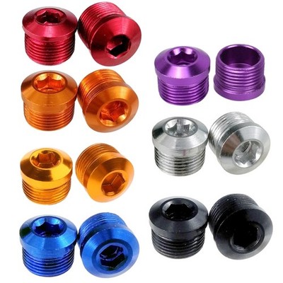 2Pcs/set Durable Pedal Cover Bike Pedal Repair Parts Aluminum Alloy
