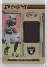 2022 Certified New Generation Jerseys Mirror Bronze /349 Zamir White #NGJ-ZW no9