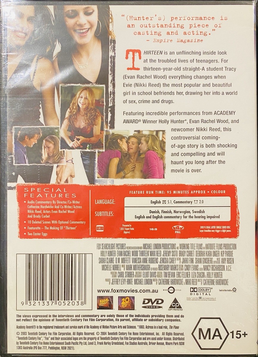 Thirteen (DVD, 2003) for sale online | eBay