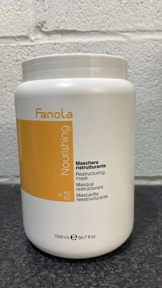 Fanola Nourishing Restructuring Mask 1500ml Professional Hair Treatment