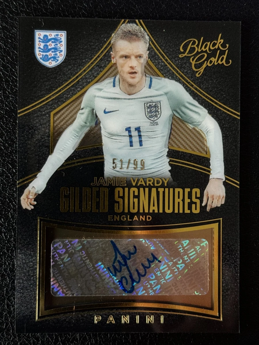 世界74枚限定！PANINI JAMIE VARDY  直筆サインカード JAMIE VARDY 2024-25 Panini Impeccable EPL #34/49 MATCH WORN PATCH
