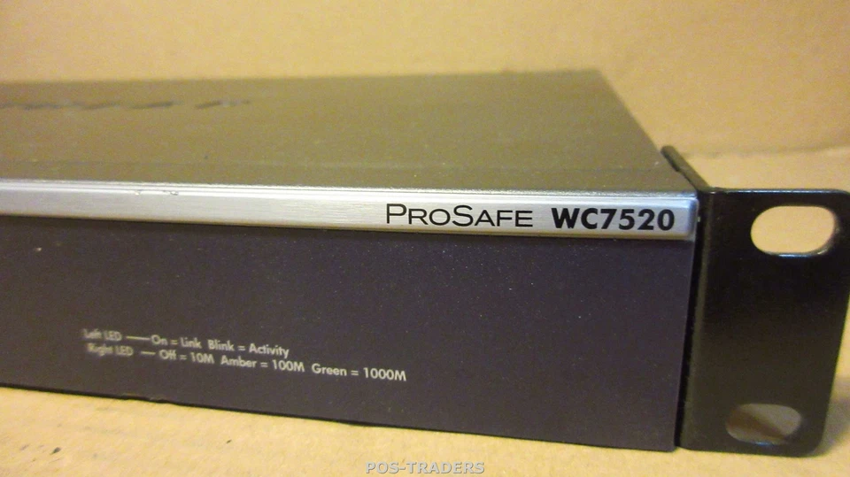 NETGEAR WC7520 ProSafe 20-AP Wireless Controller Dual Radio 4-Ports + RACK EARS - Bild 2 von 3