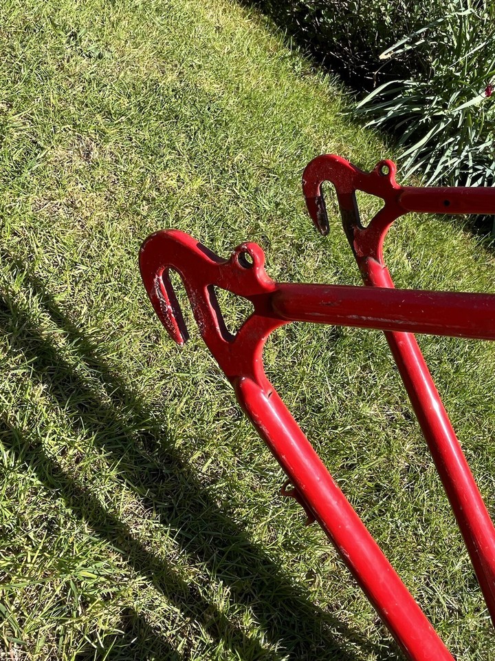 Cadre vélo vintage Colnago peinture aérographe - Raymond Planchat