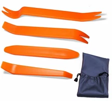 Car Radio Stereo Door Clip Trim Dash Panel Install Removal Pry Tool Plastic Kit