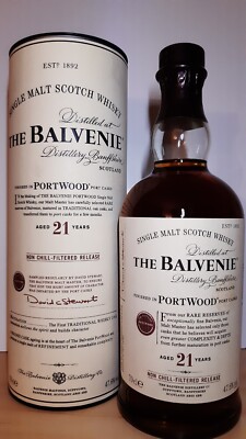 Balvenie 21 Port Wood 47,6%vol. 700ml Non Chill-Filtered Release 