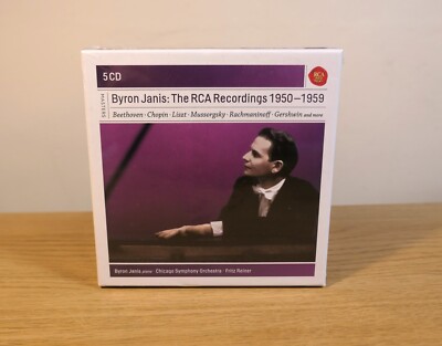 Byron Janis The RCA Recordings 1950-1959 5 CD Box Set *NEW & SEALED*