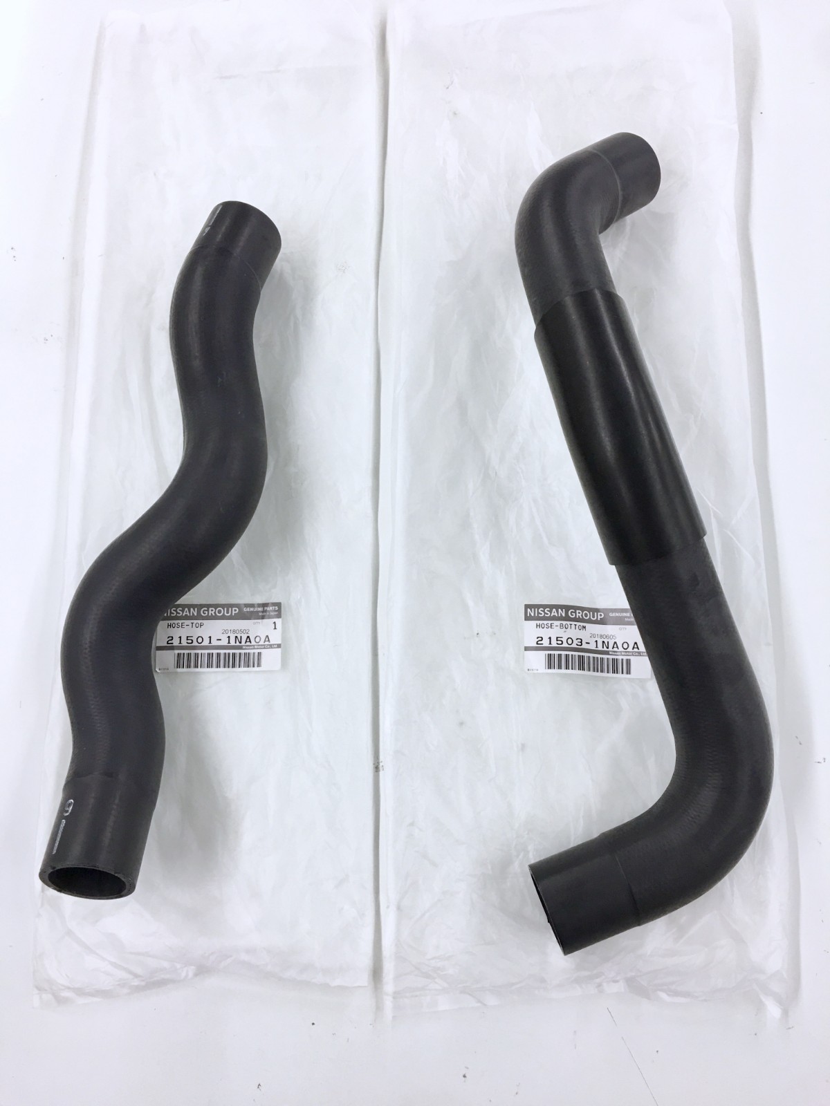 New OEM Infiniti Upper Lower Radiator Hoses G37 G25 G35 Q40 Cpe Sdn