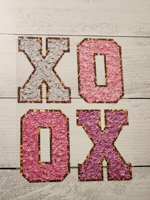 XO XO Hugs and Kisses Valentines Ready to Press Heat Transfer Screen Print DTF