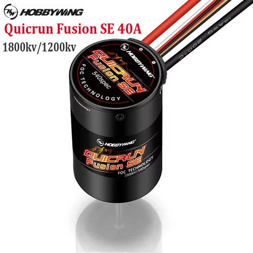 Hobbywing QuicRun Fusion SE 1200/1800KV 2in1 Crawler Brushless ESC/Motor System