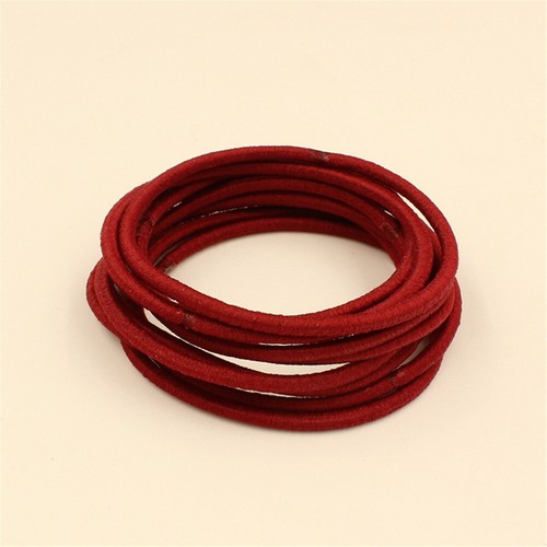 10pcs Cute Ponytail Hair Holder Hair Accessories Thin Elastic Rubber Bands X - Picture 11 of 28