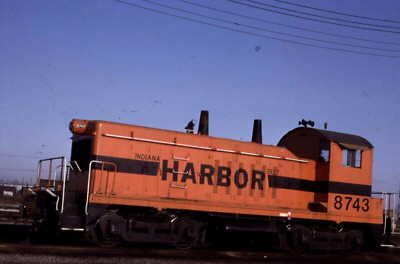 Duplicate  Train Slide Indiana Harbor Belt NW-2 #8743 10/1982 Riverdale IL