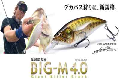 Megabass BIG-M 4.0 deep crank MAX 4 m bass fishing