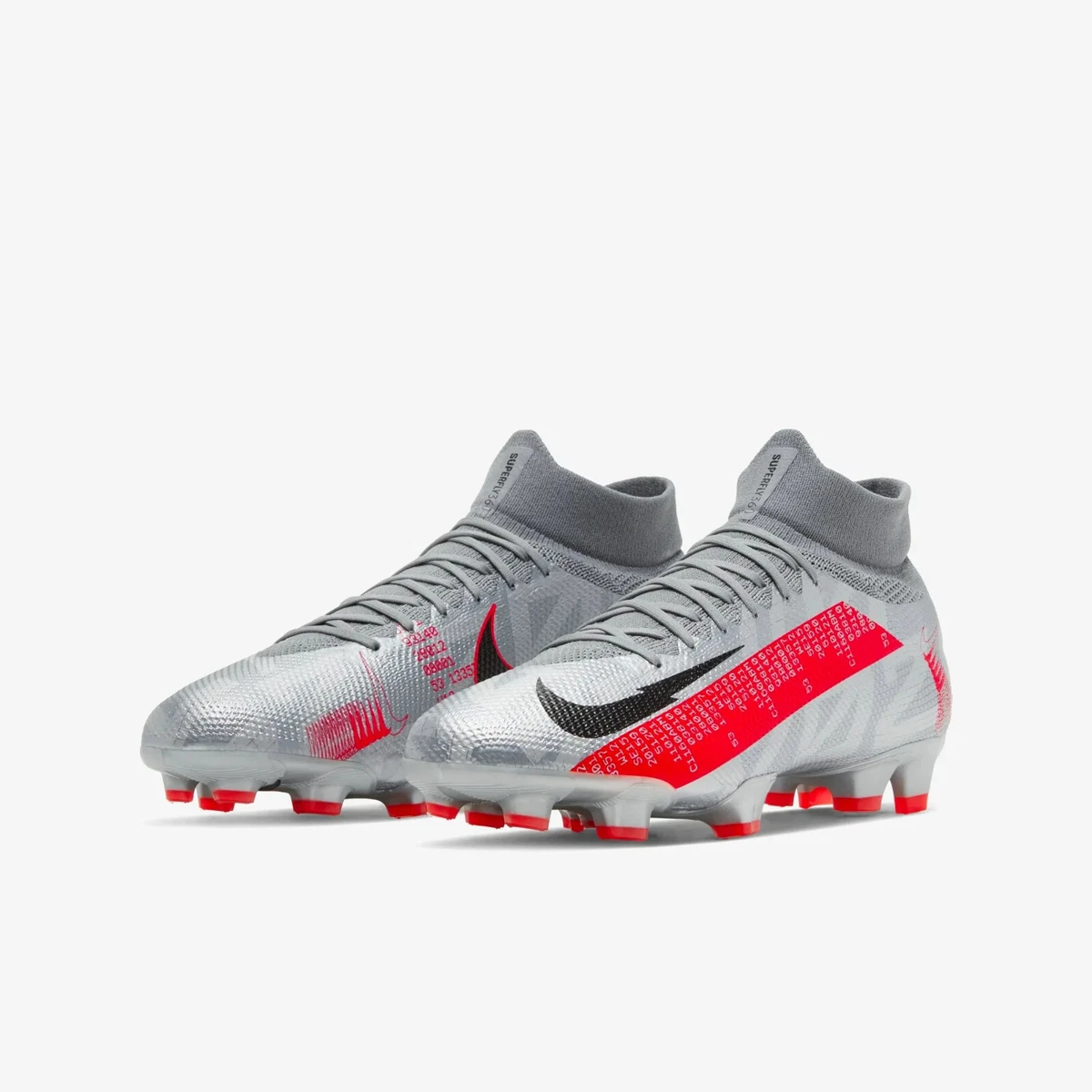 写真 Nike Mercurial Superfly 7 Pro FG Metallic Grey Crimson | eBay