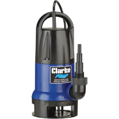 Clarke PSV5A 750W Pumpe mit integriertem Schwimmerschalter bis 217 l/min Fördermenge