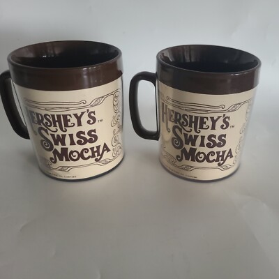 Hershey's Schweizer Mokka Rezept Vintage Royal Crest Plastikbecher sind wie die USA