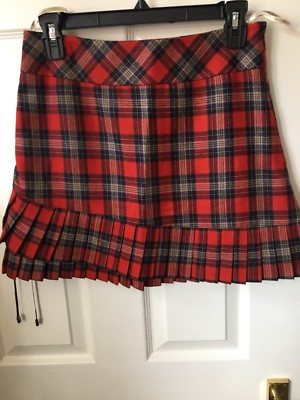 checked skirt skater dress karen millen