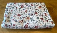 Vintage 1986 Interior Fabric Design Inc. Floral Cotton Fabric 2 Yds (54 x 74)