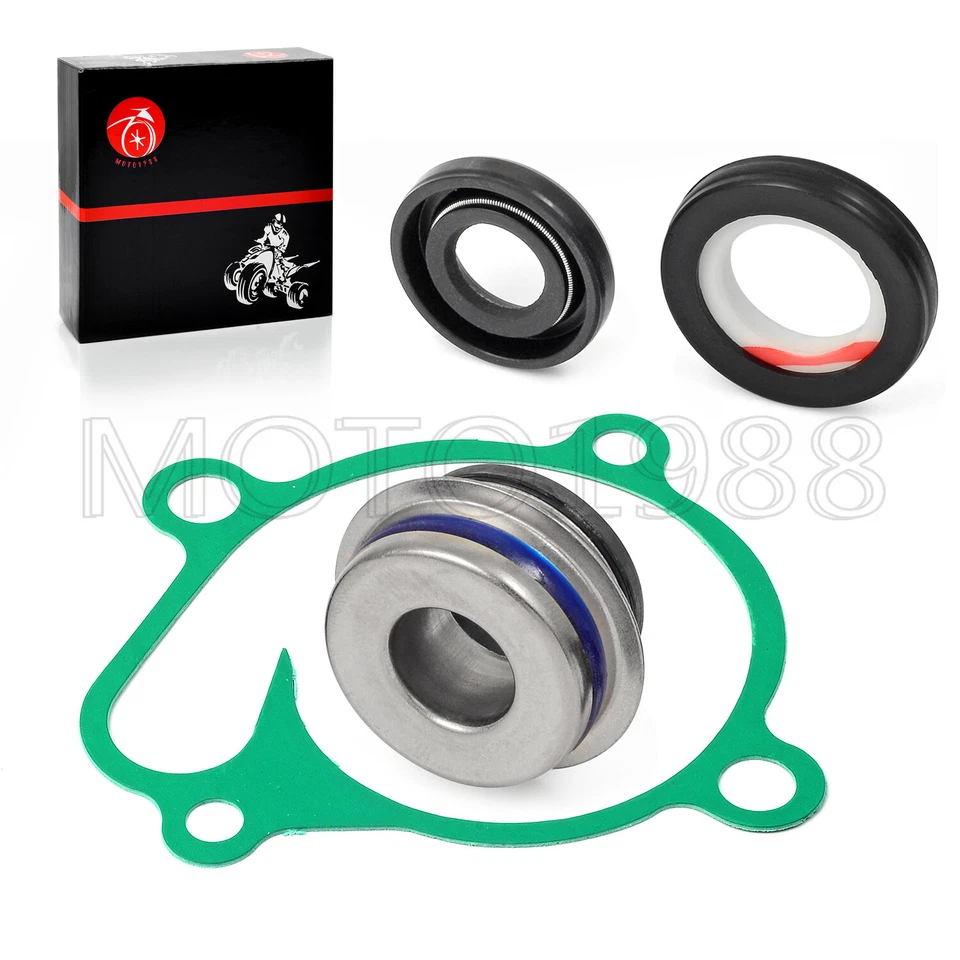 Kit de reconstrucción de junta de sello de bomba de agua para Suzuki LT250R Quadracer 250 1985 1986 Foto 3 de 4