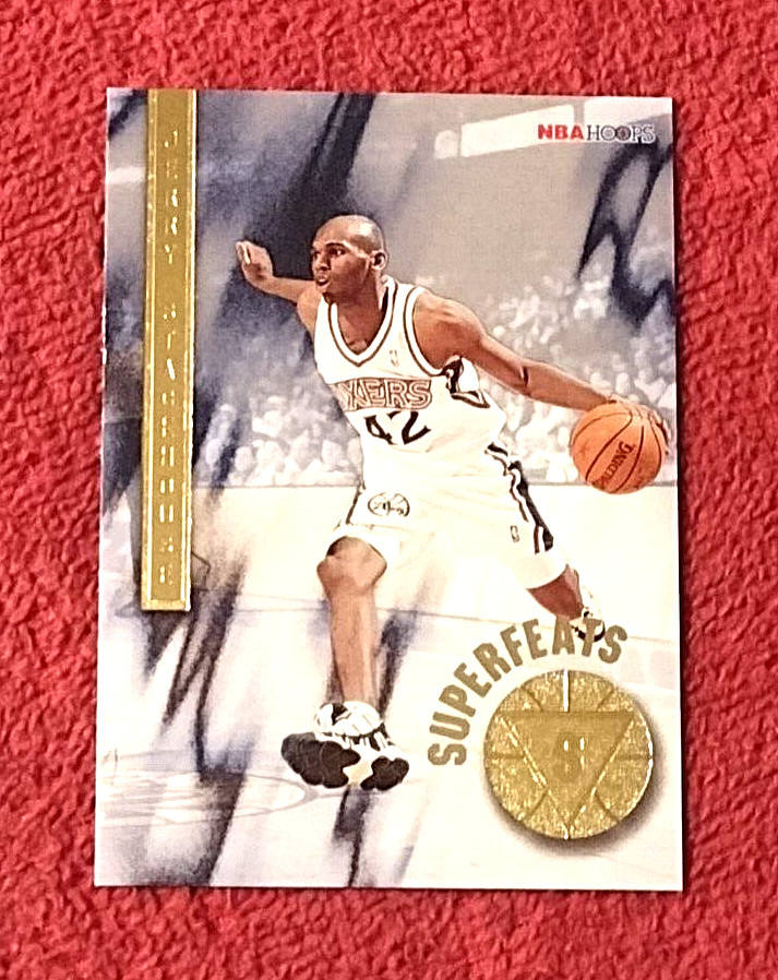 JERRY STACKHOUSE 76ERS 1996-97 HOOPS SUPERFEATS #8 (K1)
