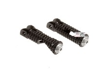 Poggiapiedi x pedane pilota originali nero Ducati Streetfighter 848 2011-15 CNC