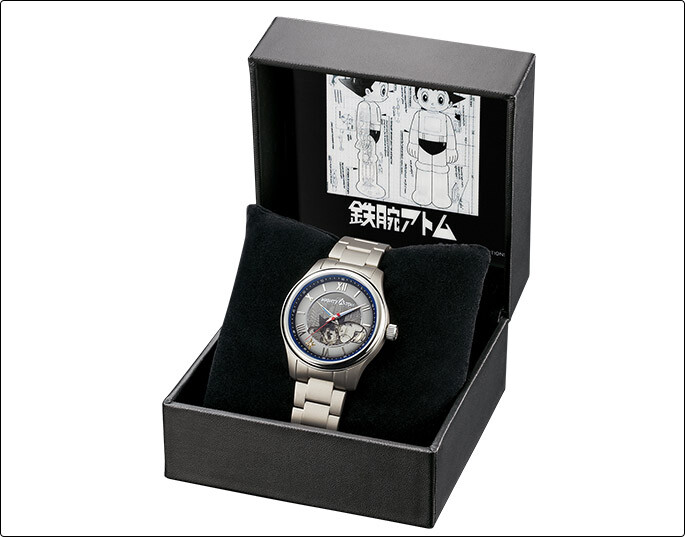 Astro Boy the Anniversary of 70 Titanium mechanical watch Limited 