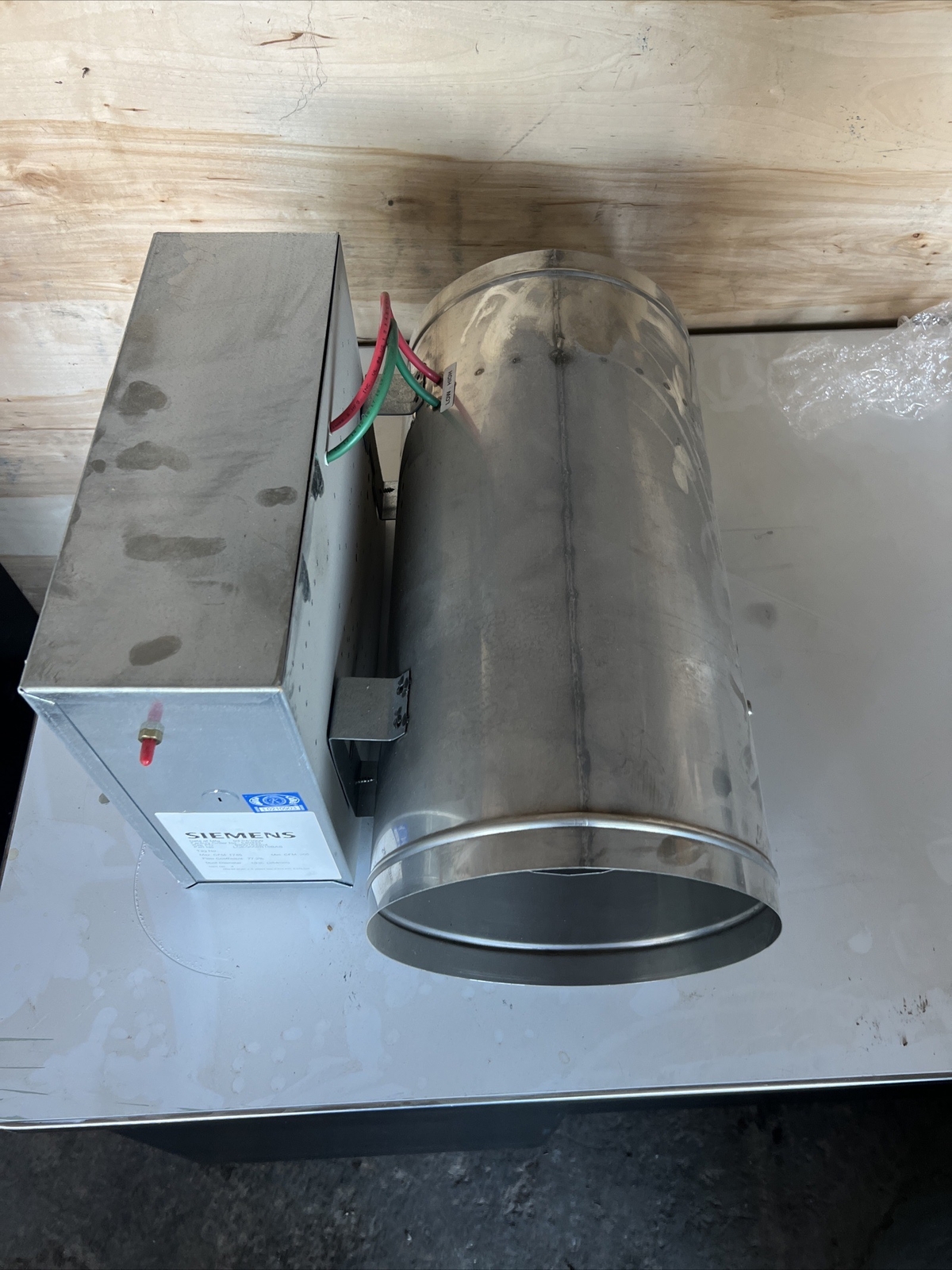 Siemens LGE Laboratory Exhaust Air Terminal P/N LGEG000R10BAS eBay