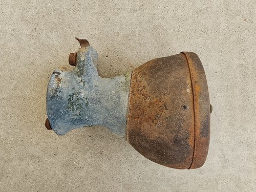 Original 1935 Chevrolet Master Deluxe Left Taillight Stand Arm Bucket 35 Chevy