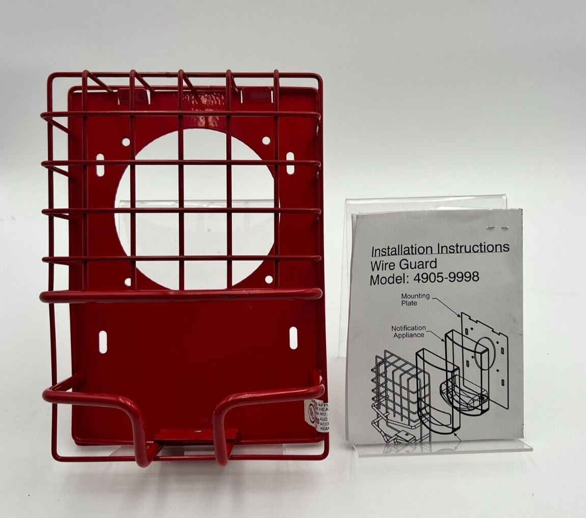 Simplex 4905-9998 Wire Guard for Wall Mount with Plate 49059998
