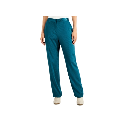 Alfani Women's Petite Jacquard Straight 