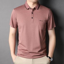 ZONBAILON Men's Summer Breathable Classic Soft Men's Short Sleeve Polo Shirt