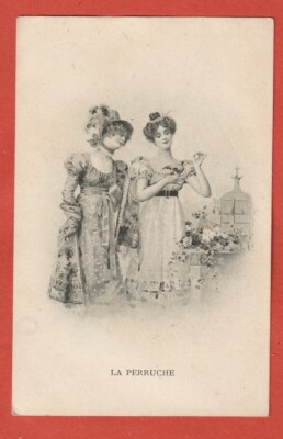 Old postcard - advertising - chicory a la menagere - the parakeet - viennese way